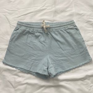 Blue jeans shorts